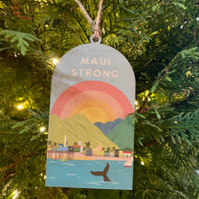 Load image into Gallery viewer, MAUI STRONG LAHAINA OCEAN ORNAMENT
