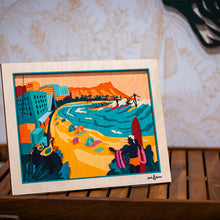 Load image into Gallery viewer, JACK WAIKIKI LAYERED WALL ART

