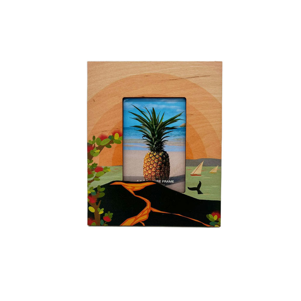 Kilauea Ohia Lava 4X6 Picture Frame
