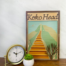 Load image into Gallery viewer, KOKO HEAD 3 LAYER WOOD ART
