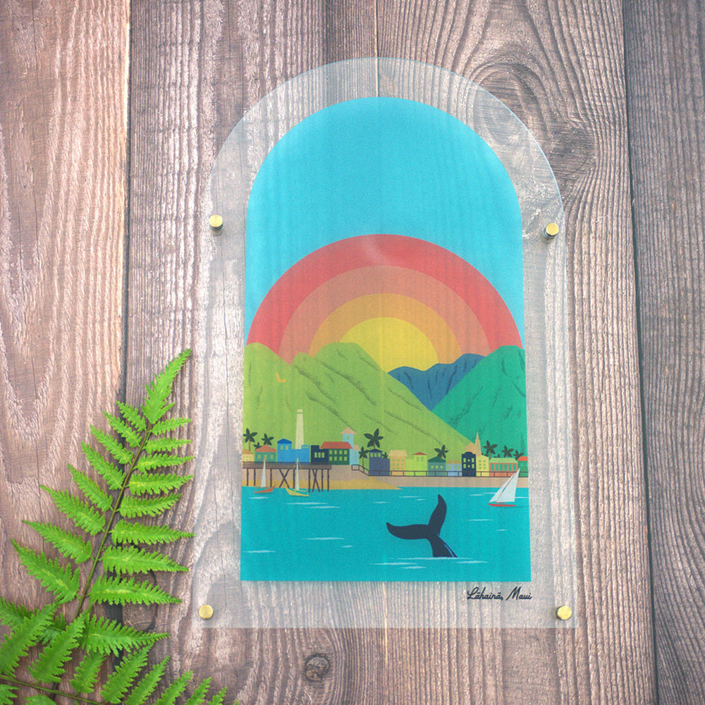 LAHAINA OCEAN VIEW ACRYLIC WALL ART