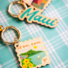 Load image into Gallery viewer, HALEAKALA POSTCARD BAG CHARM
