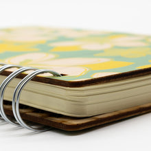 Load image into Gallery viewer, MOORE ALOHA TROPICAL FLOWER WOOD NOTEBOOK
