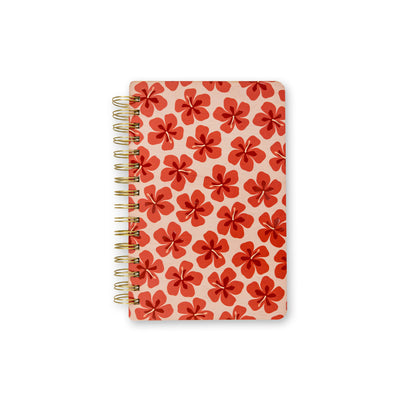 MOORE ALOHA HIBISCUS WOOD NOTEBOOK