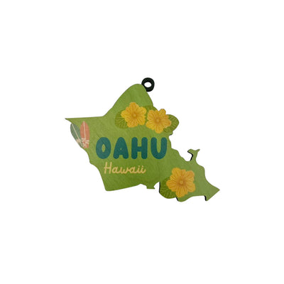 OAHU ISLAND ILIMA ORNAMENT