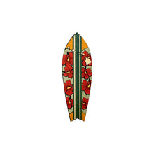 Load image into Gallery viewer, LARGE HIBISCUS SURFBOARD OPIHI STICKER
