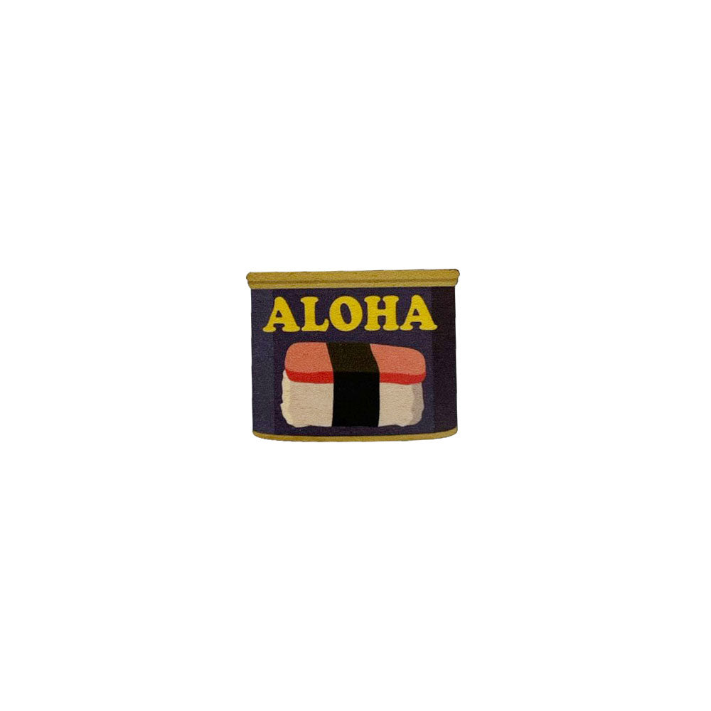 MINI ALOHA SPAM OPIHI STICKER – CocoNene Hawaii