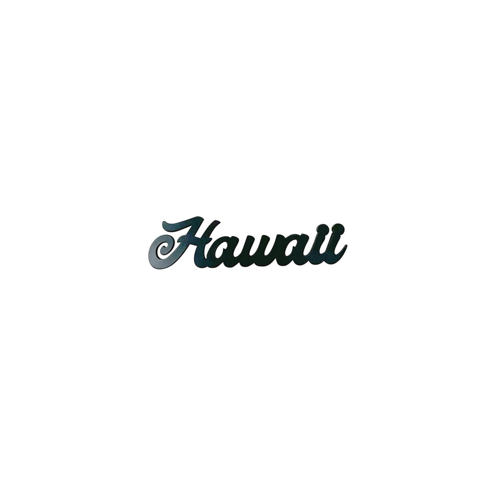 MINI SCRIPT HAWAII OPIHI STICKER – CocoNene Hawaii