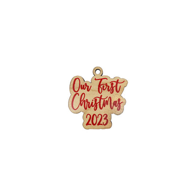 ORNAMENT CHARM-OUR FIRST 2023