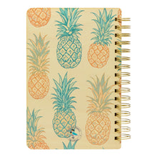 Load image into Gallery viewer, PASTEL PINEAPPLES WOOD NOTEBOOK
