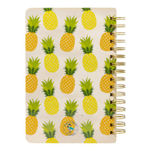 Load image into Gallery viewer, PINEAPPLE PATTERN WOOD NOTEBOOK
