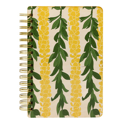PUAKENIKENI MAILE STRANDS WOOD NOTEBOOK