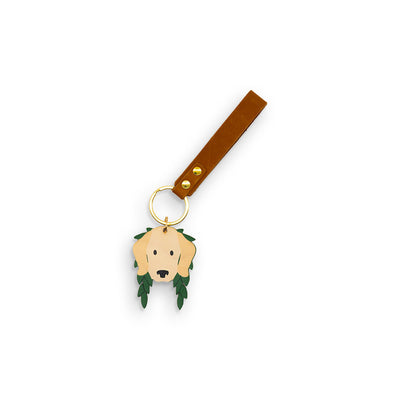 GOLDEN RETREIVER BAG CHARM