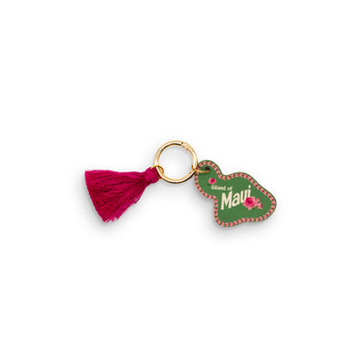 MAUI ISLAND TASSEL BAG CHARM