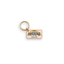 Load image into Gallery viewer, HAWAII LICENSE PLATE BAG CHARM

