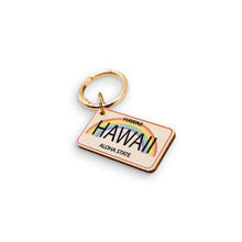 Load image into Gallery viewer, HAWAII LICENSE PLATE BAG CHARM
