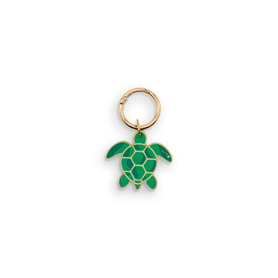 GREEN GEO HONU BAG CHARM