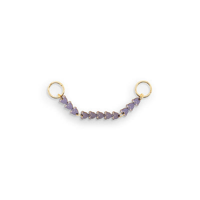 CROWN FLOWER BAG CHAIN