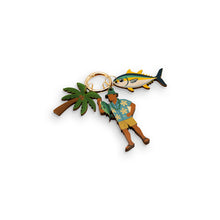 Load image into Gallery viewer, LET'S GO FISHING BAG CHARM

