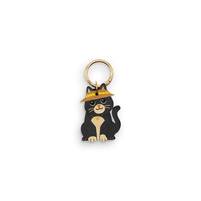 BLACK CAT BAG CHARM