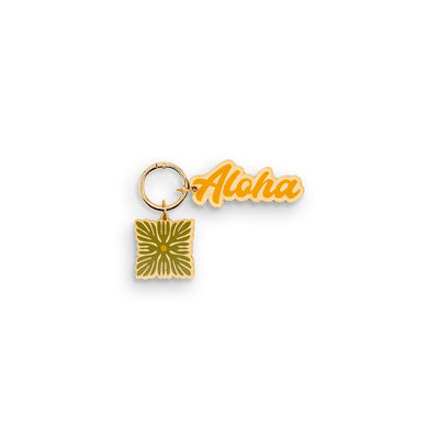ALOHA QUILT BAG CHARM