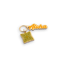 Load image into Gallery viewer, ALOHA QUILT BAG CHARM
