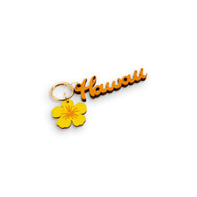 Load image into Gallery viewer, HAWAII HIBISCUS BAG CHARM
