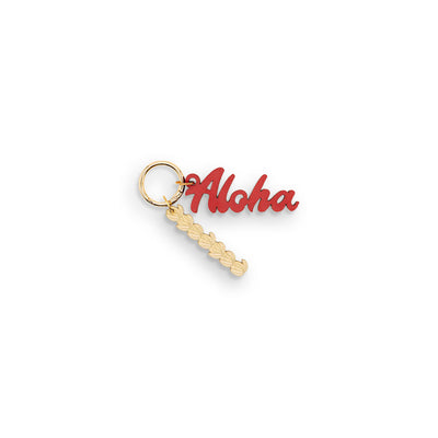 ALOHA PIKAKE BAG CHARM