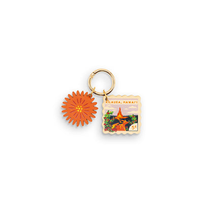 KILAUEA POSTCARD BAG CHARM