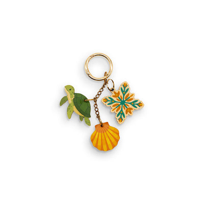 SUNRISE HONU CHAIN BAG CHARM