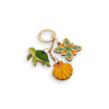 Load image into Gallery viewer, SUNRISE HONU CHAIN BAG CHARM
