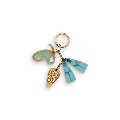 SHELLING CHAIN BAG CHARM