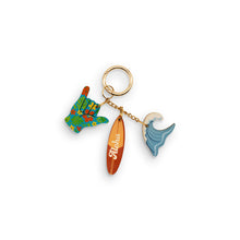 Load image into Gallery viewer, CATCHIN WAVES CHAIN BAG CHARM
