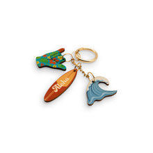 Load image into Gallery viewer, CATCHIN WAVES CHAIN BAG CHARM
