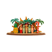 Load image into Gallery viewer, PINEAPPLE CANDY CANE LANE FISH SET
