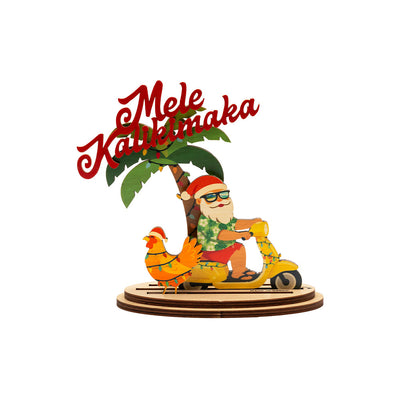 SANTA MOPED MINI SET