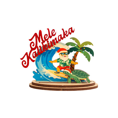 SANTA SURFING MINI SET