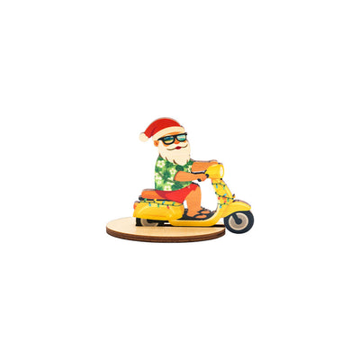 SANTA MOPED SINGLE