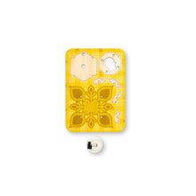 Load image into Gallery viewer, YELLOW QUILT LED ORNAMENT
