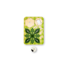 Load image into Gallery viewer, GREEN QUILT LED ORNAMENT
