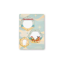 Load image into Gallery viewer, SANTA &amp; REINDEER LED HEX ORNAMENT
