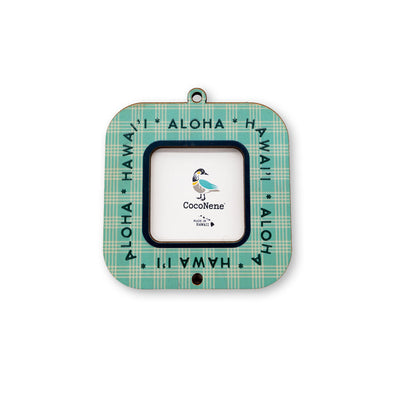 BLUE PALAKA FRAME ORNAMENT