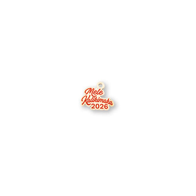ORNAMENT CHARM MELE KALIKIMAKA 2026