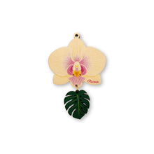 Load image into Gallery viewer, WHITE ORCHID CHARM ORNAMENT
