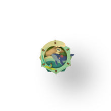 Load image into Gallery viewer, WHALE LED HEX ORNAMENT
