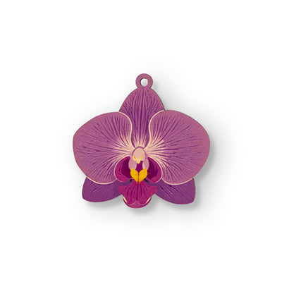 HAWAIIAN FLOWERS MINI ORNAMENT SET