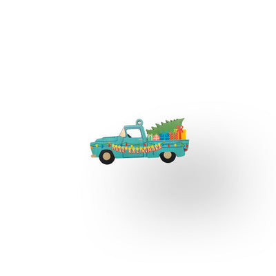 MELE XMAS TRUCK ORNAMENT