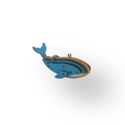 WHALE 3D ORNAMENT