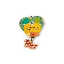 Load image into Gallery viewer, PINEAPPLE COUPLE OUR FIRST 2026 ORNAMENT
