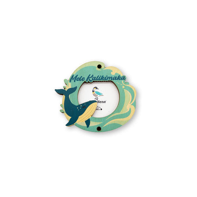 WHALE FRAME ORNAMENT